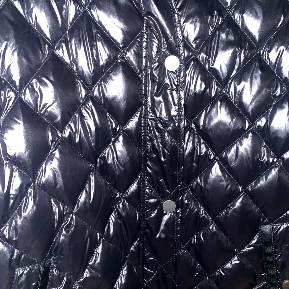 LUCKY BRAND NWOT DOWN DIAMOND QUILT Jacket COZY - Picture 4 of 9